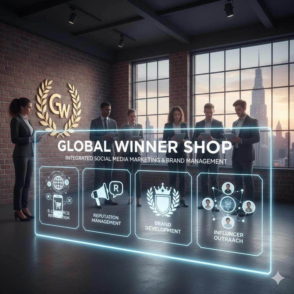 Global Winner Shop — Integrated Social Media Marketing & Brand Management